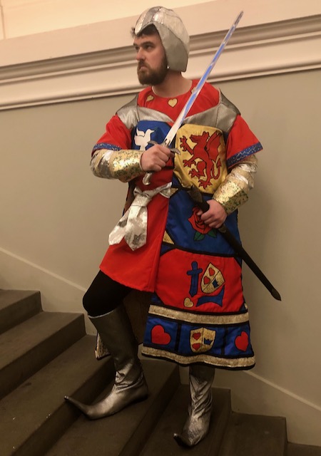 Lancelot with sword