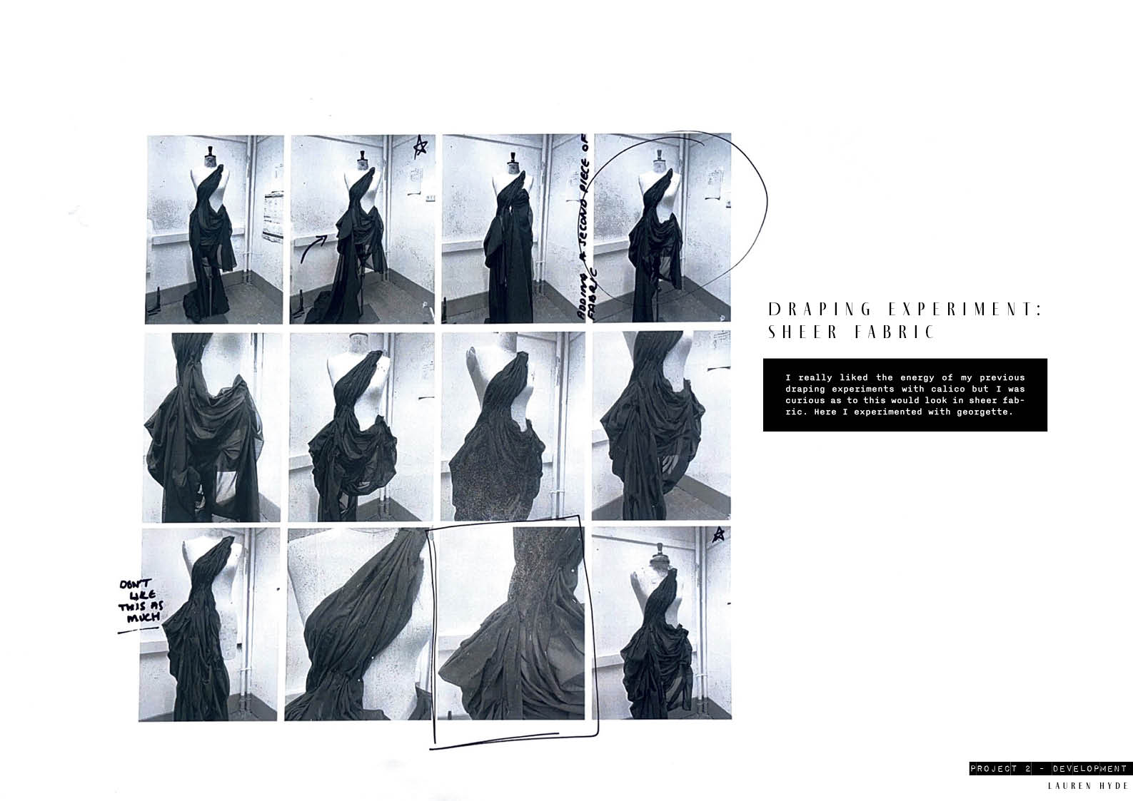 Lauren Hyde - Sheer Draping