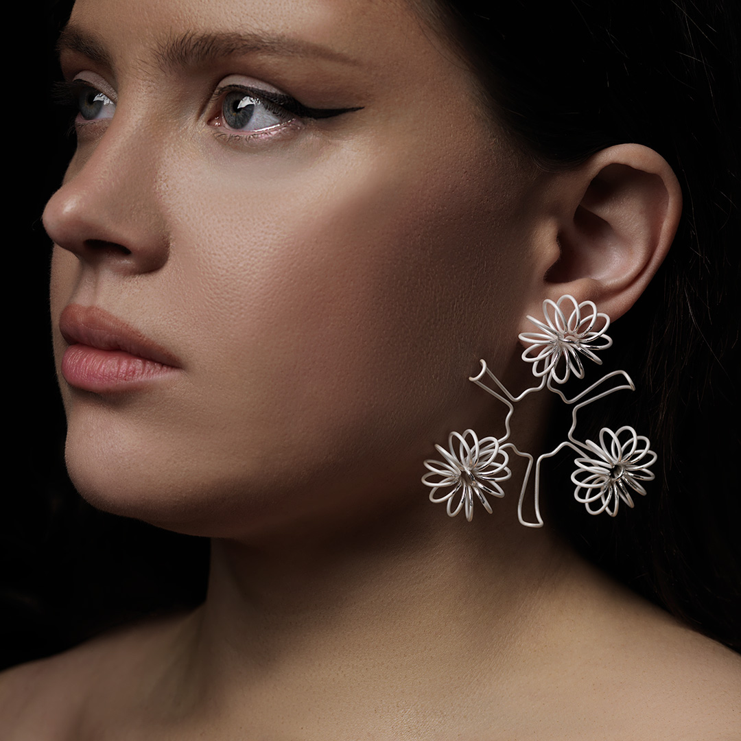 Architexture_Wire Structure Earrings I