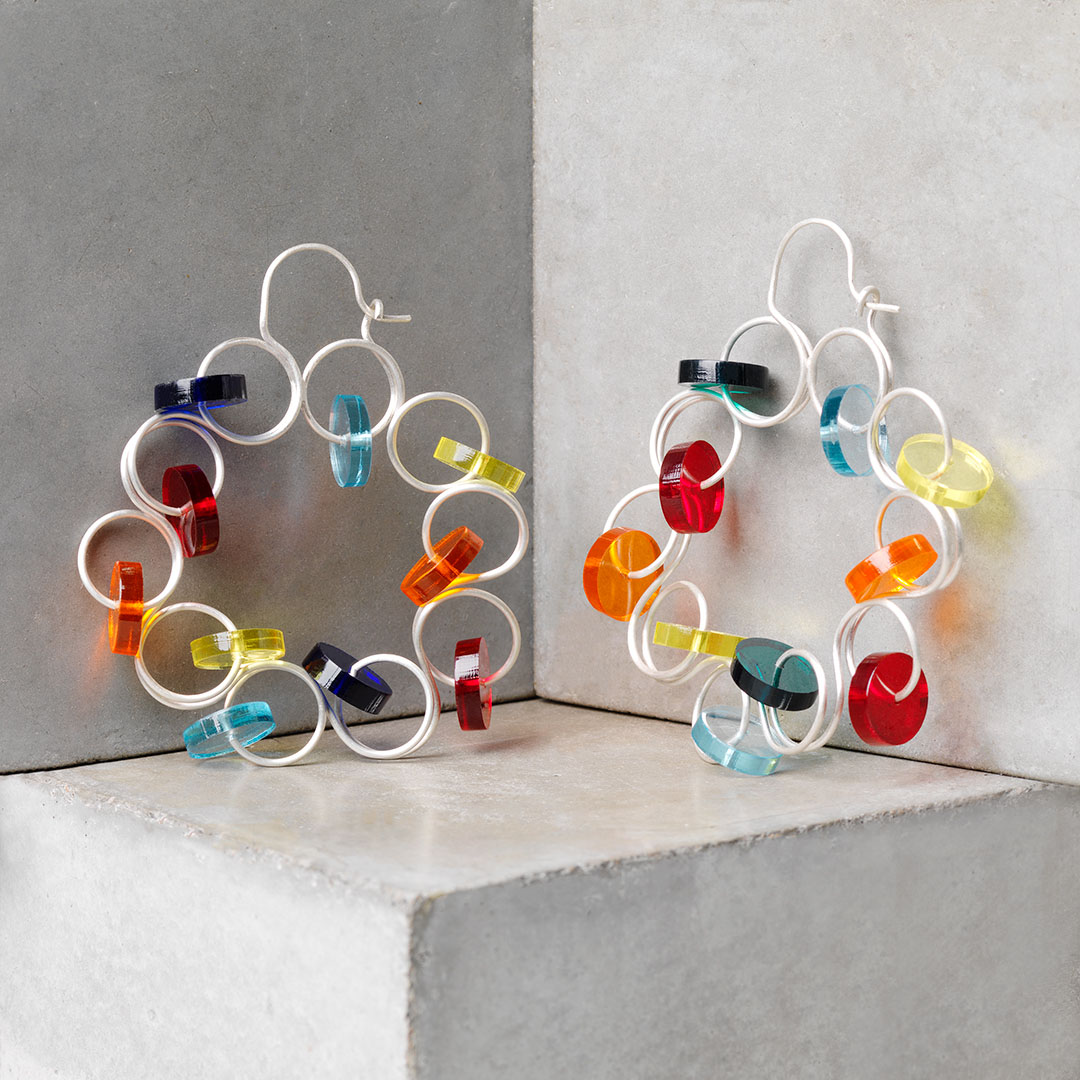 Architexture_ Acrylic Series_Dyed Acrylic Earrings