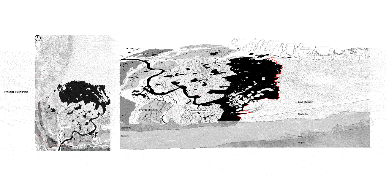 Icelandic glaciers could entirely disappear within two centuries.Despite the fact that the Skaftafellsjökull Glacier is melting and losing its ability to extend across the land surface, it still plays a significant role in shaping the surrounding landscape.