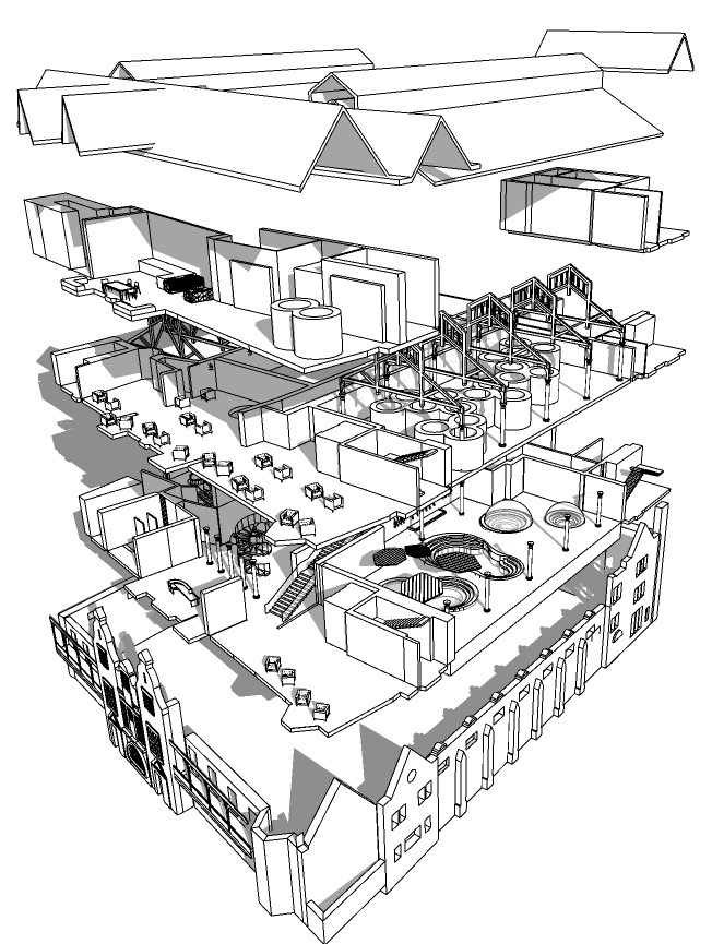 Isonometric of Entire design intervention
