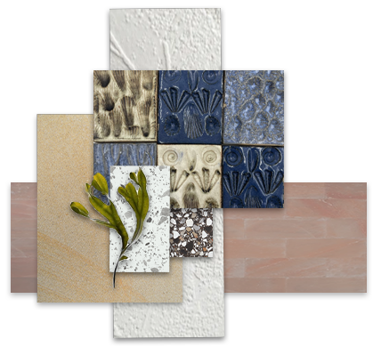 Main Space material boards
