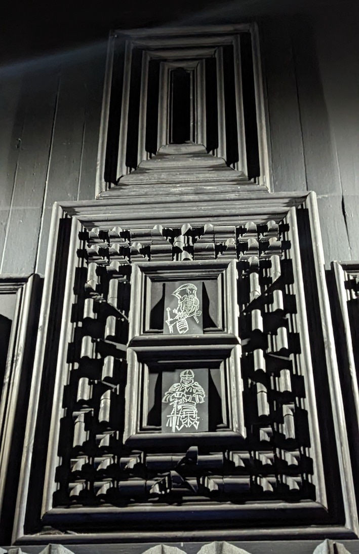 large and small frame sculptures