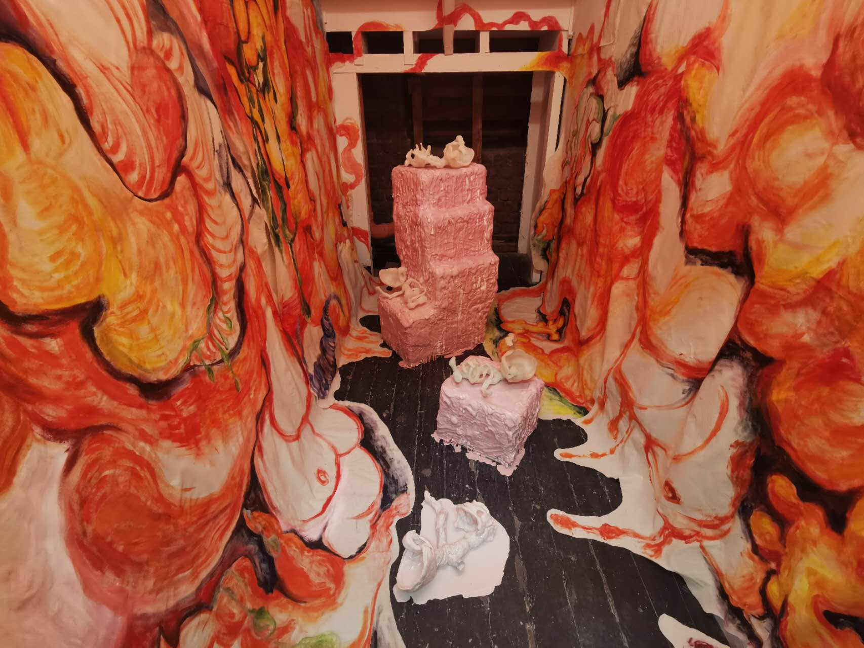 inside 'The Temple of the Fat Man'