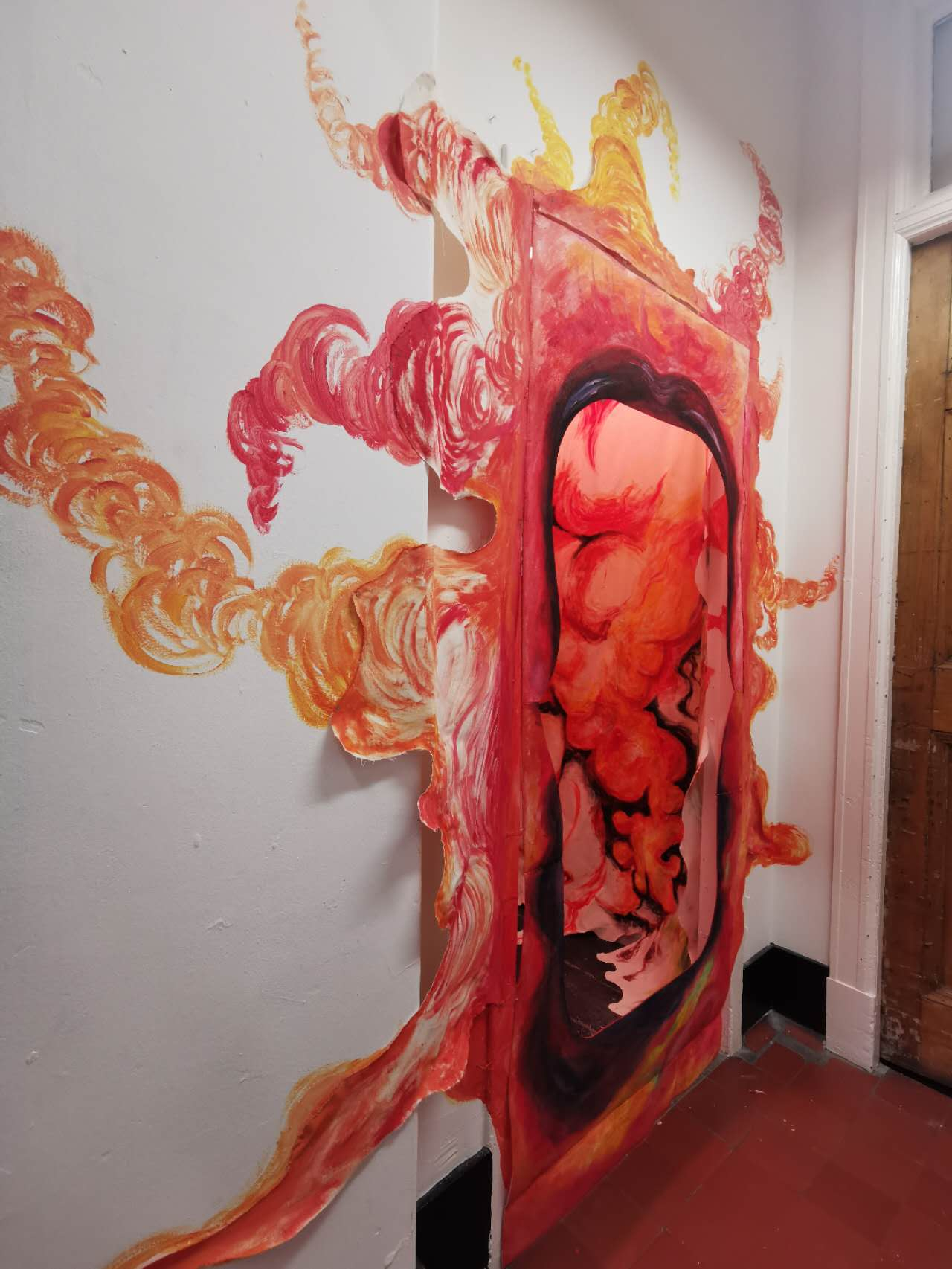 entrance to 'The Temple of the Fat Man'