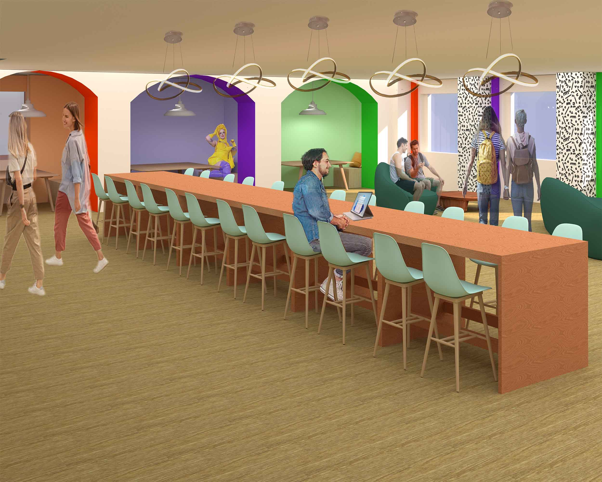 Advice & Support Centre Social Space Visualisation