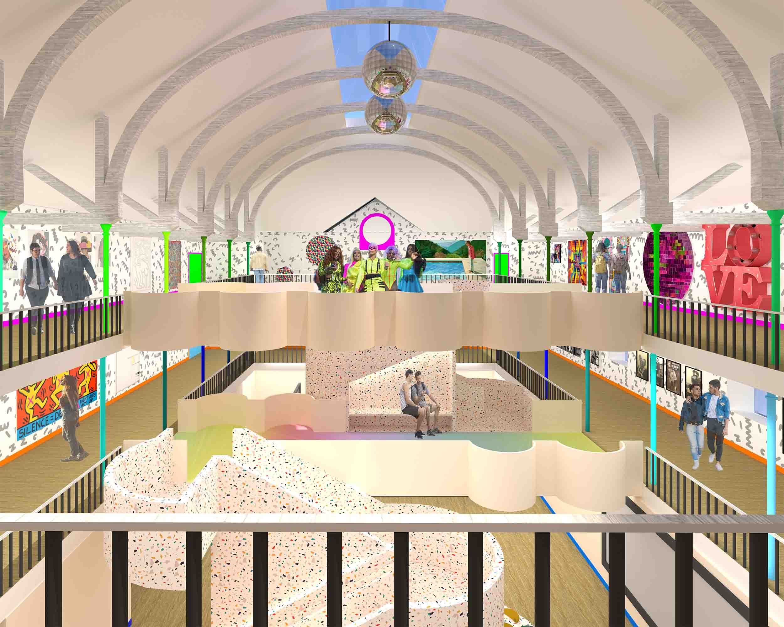 Mezzanine Levels Visualisation 
