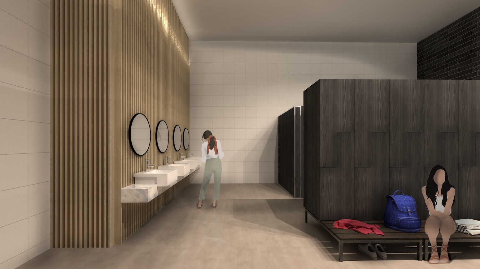 Lower Ground Floor Changing Room