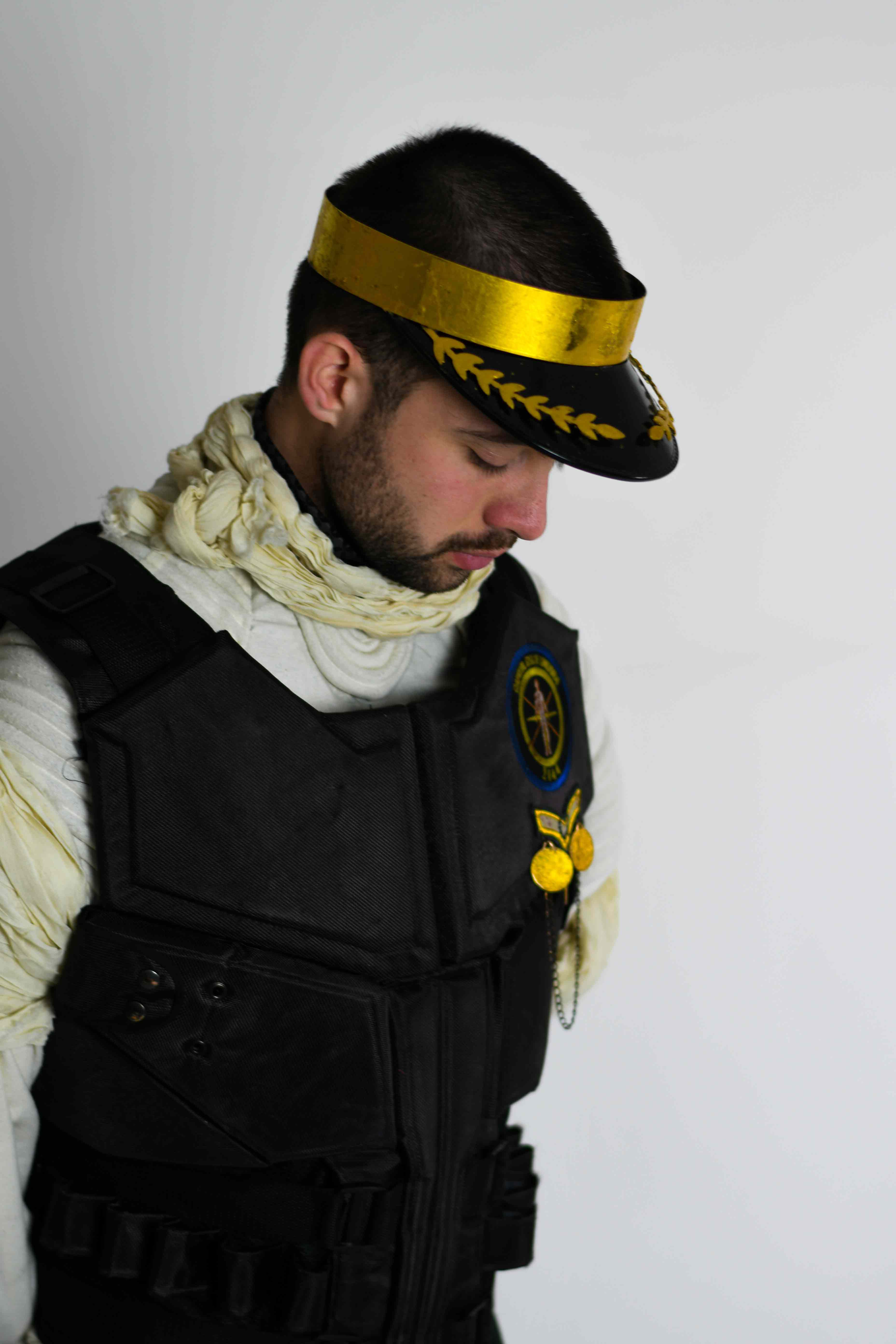 Julius Caesar Costume - Detail Portrait