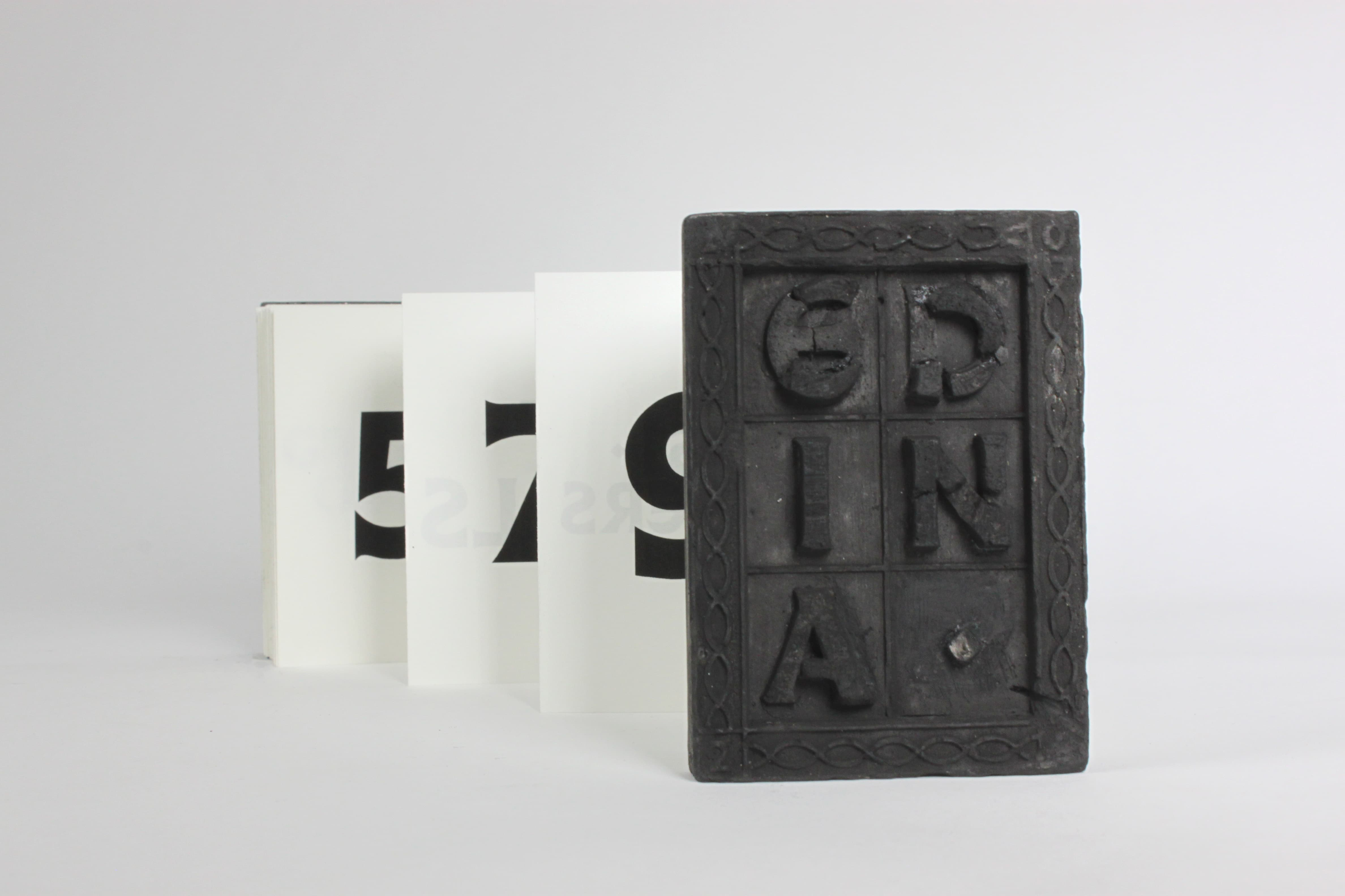 Cover of Edina type specimen