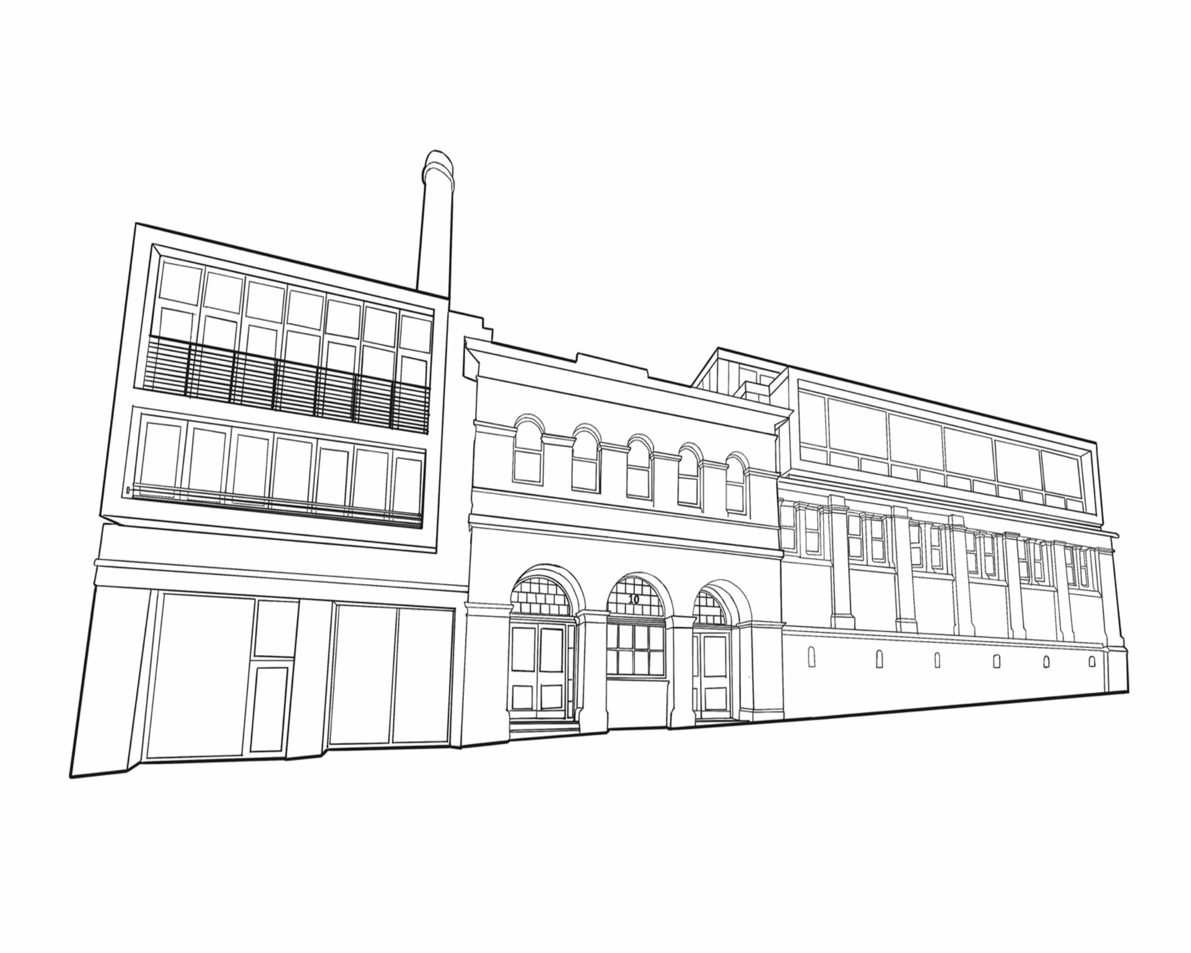 10 Infirmary Street Sketch