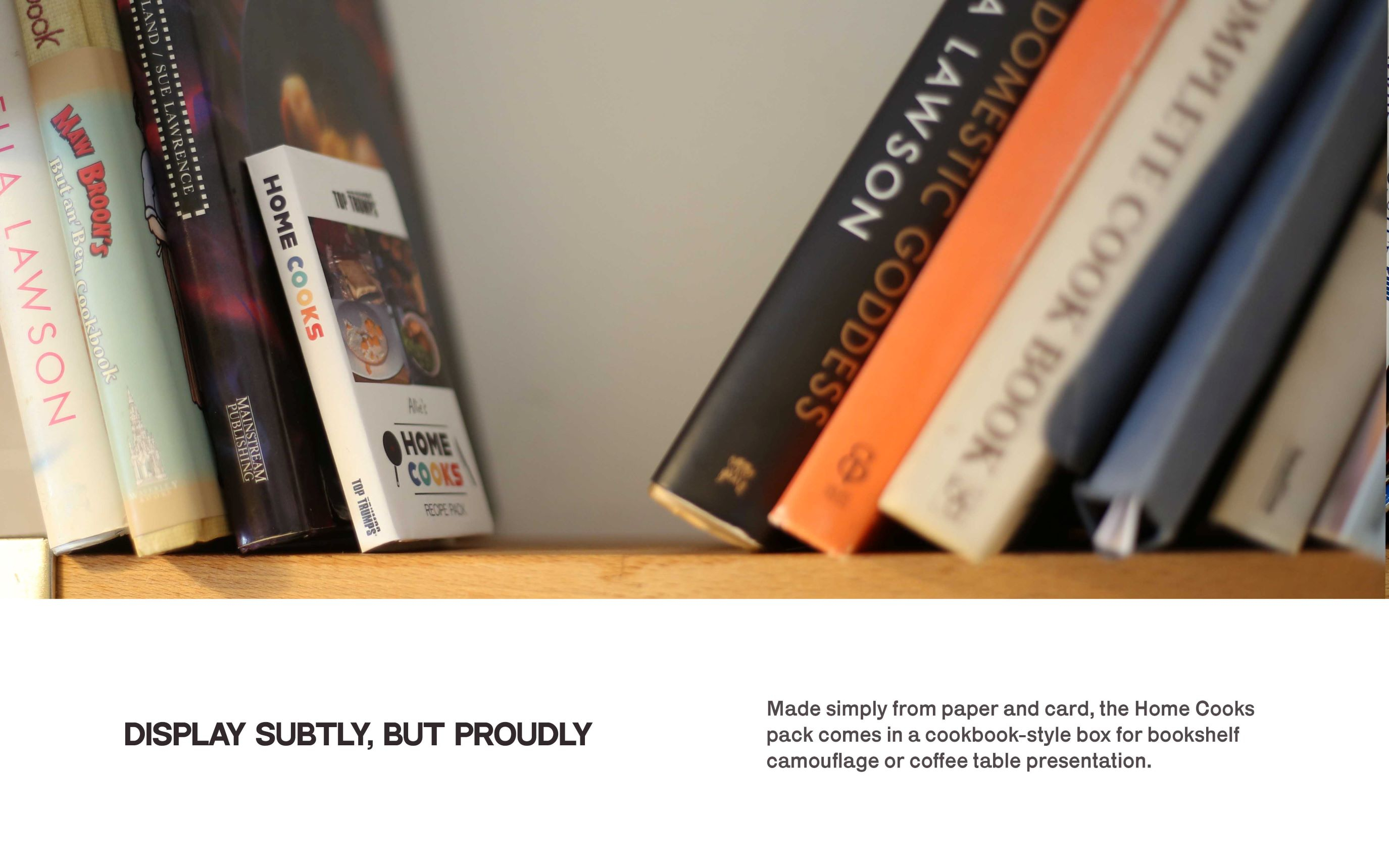 Packaging on shelf