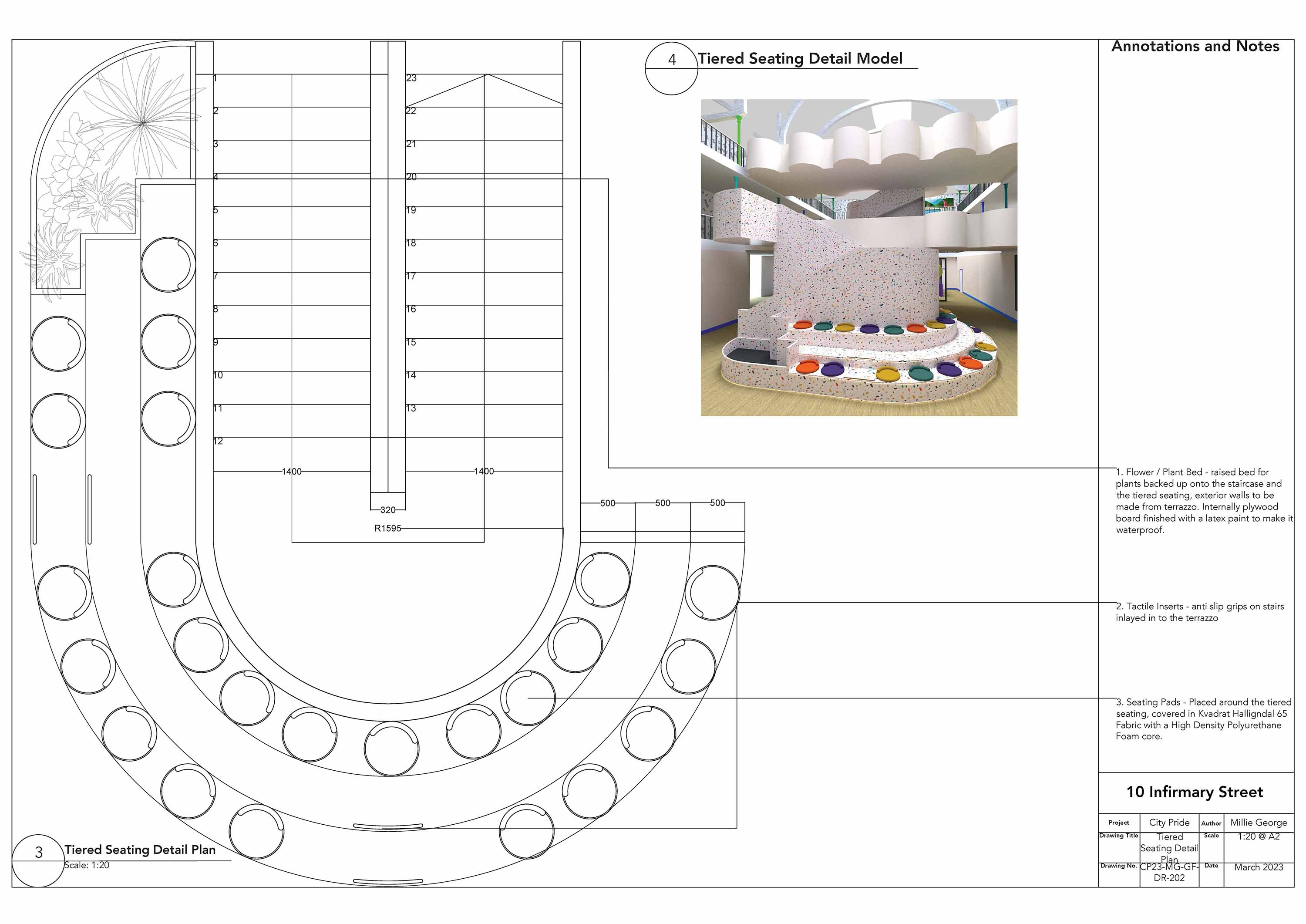 Tiered Seating Detail Plan