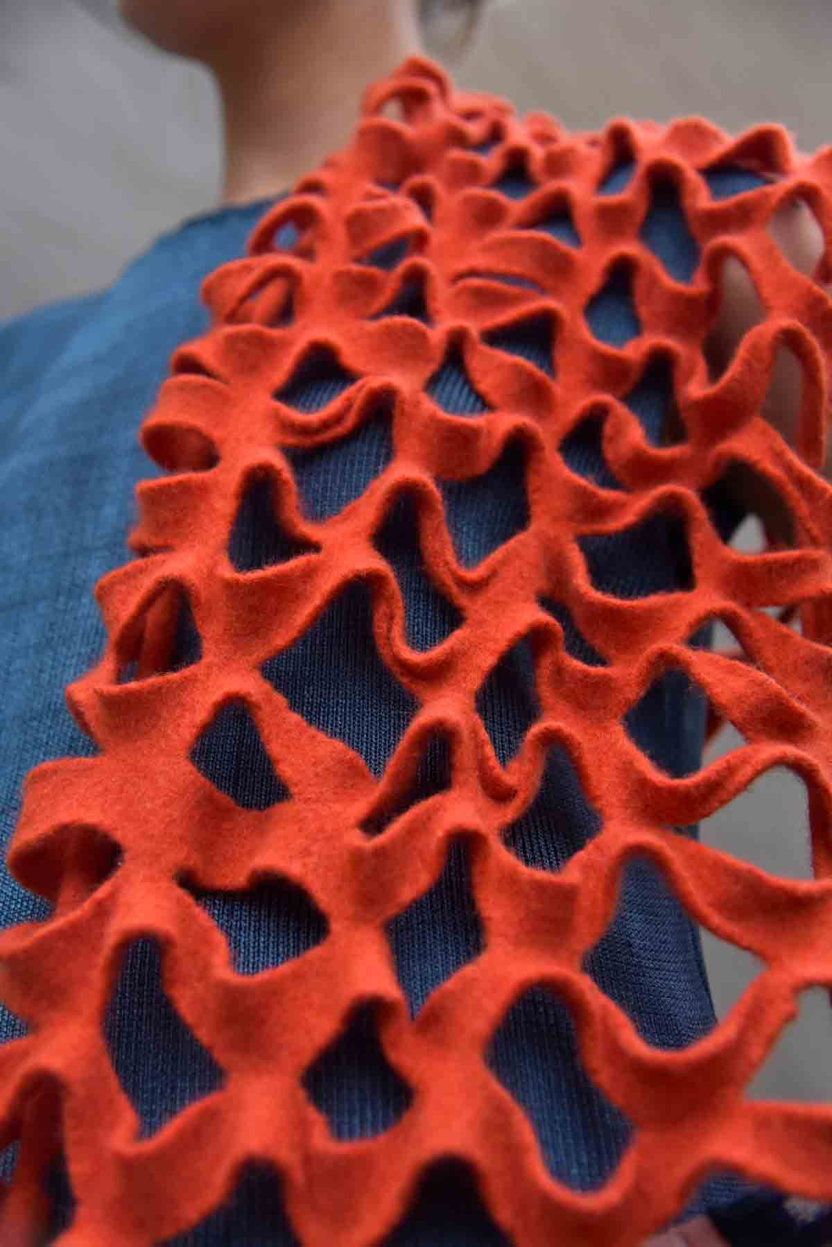 Orange Scarf