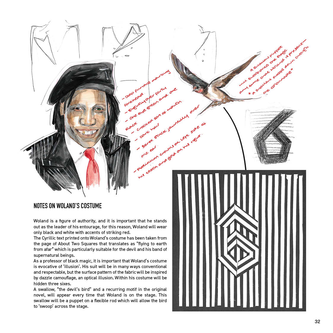 Annotated development for Woland.