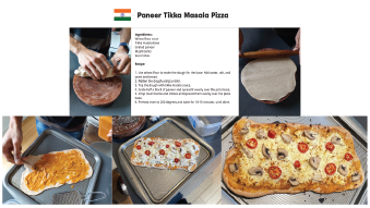 Pizza making process
