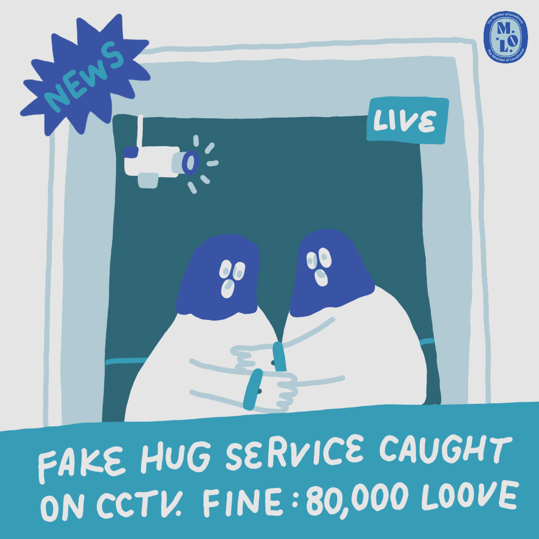 fake hug service
