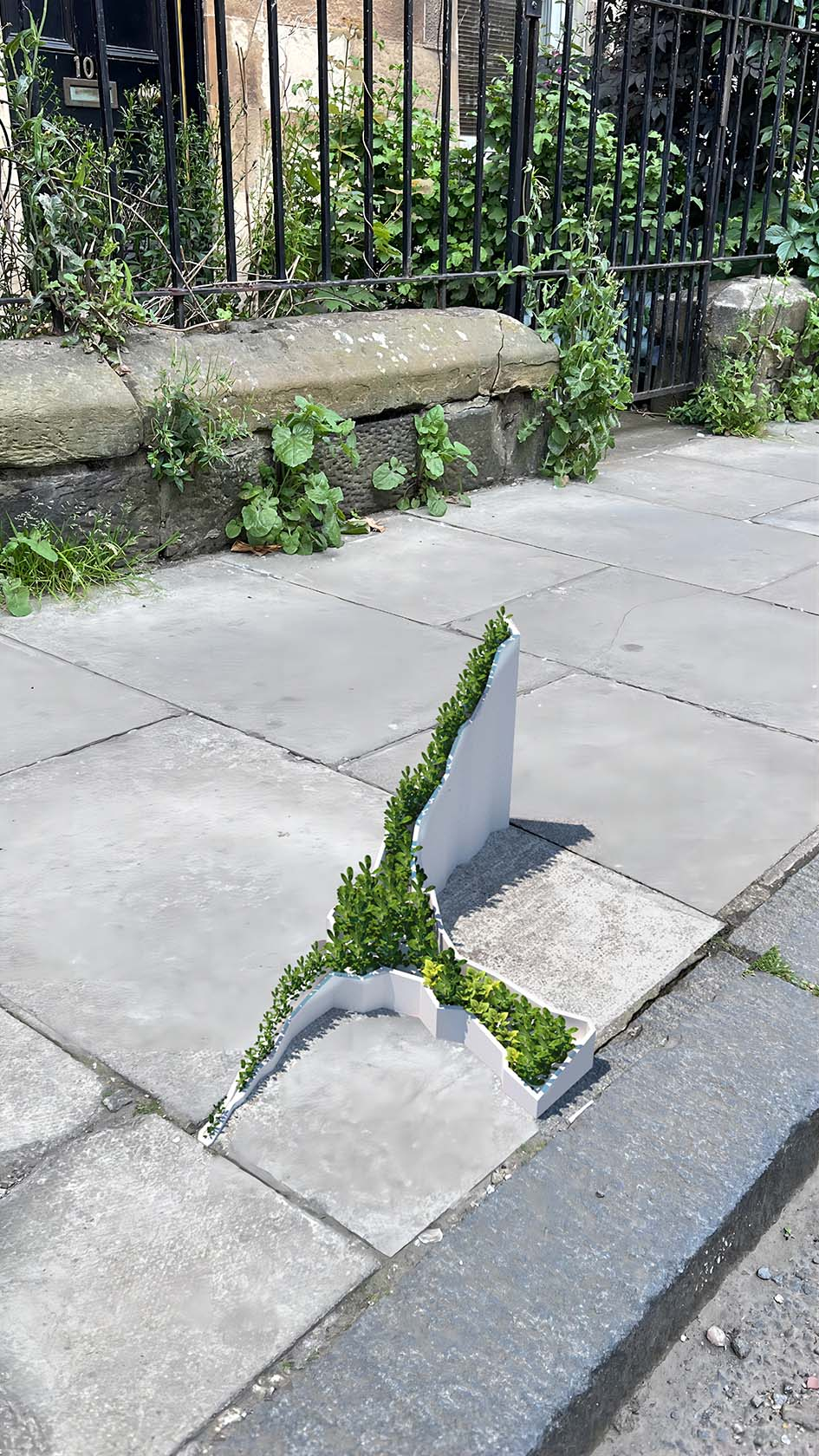 Whispers of Cracks-Herringbone cracks