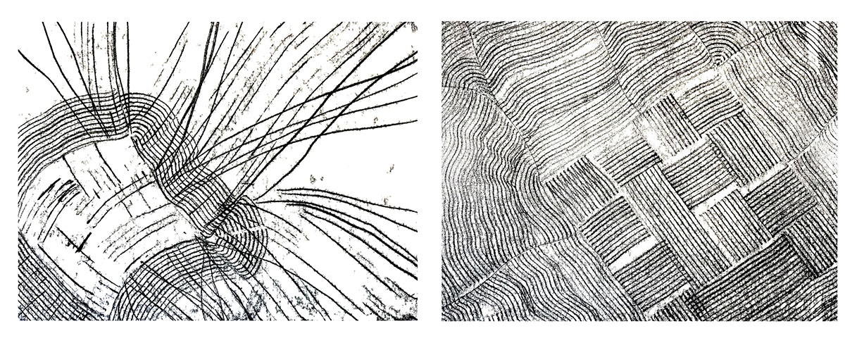 A3 Woven Monoprints