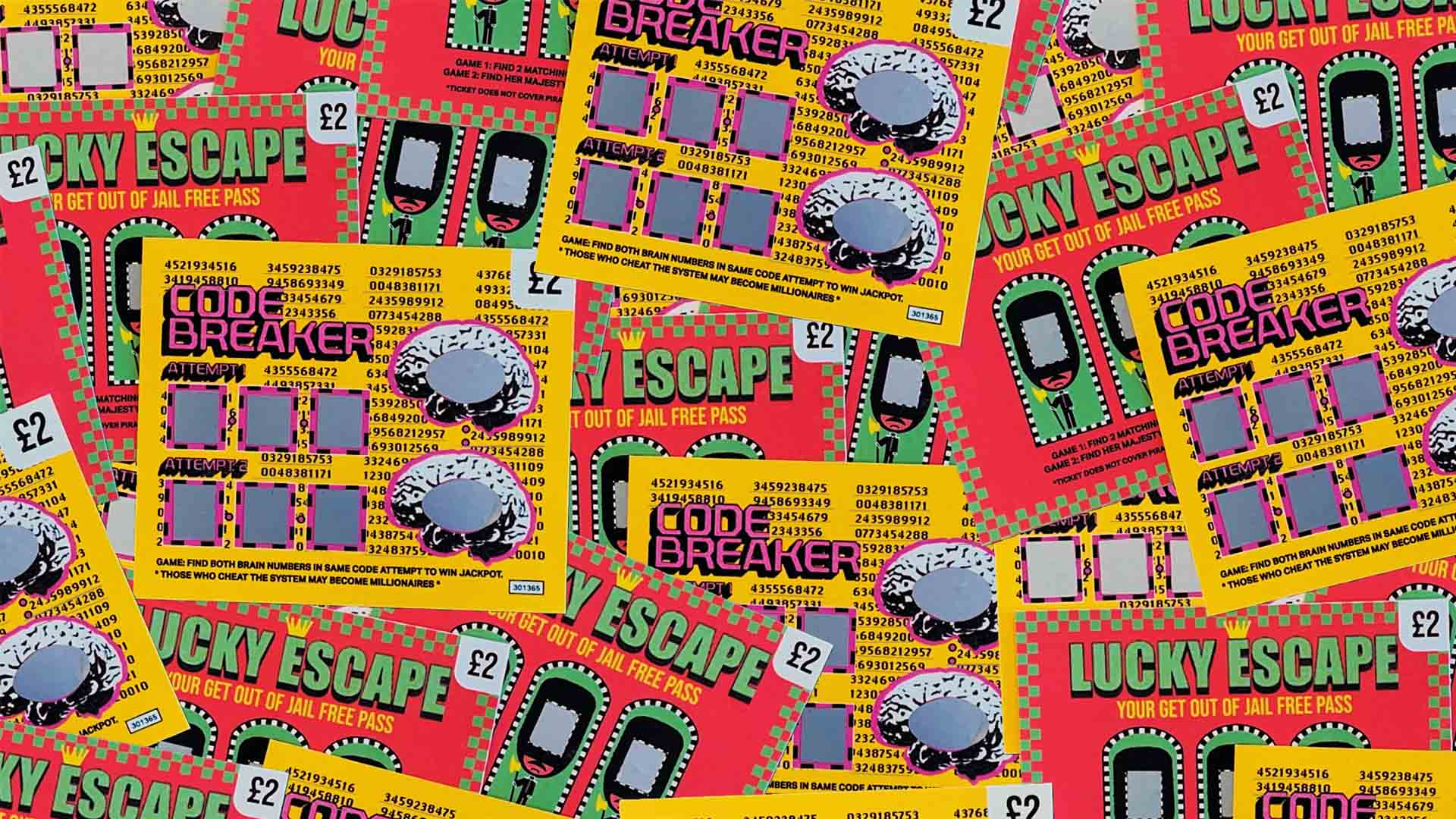Collection of scratchcards