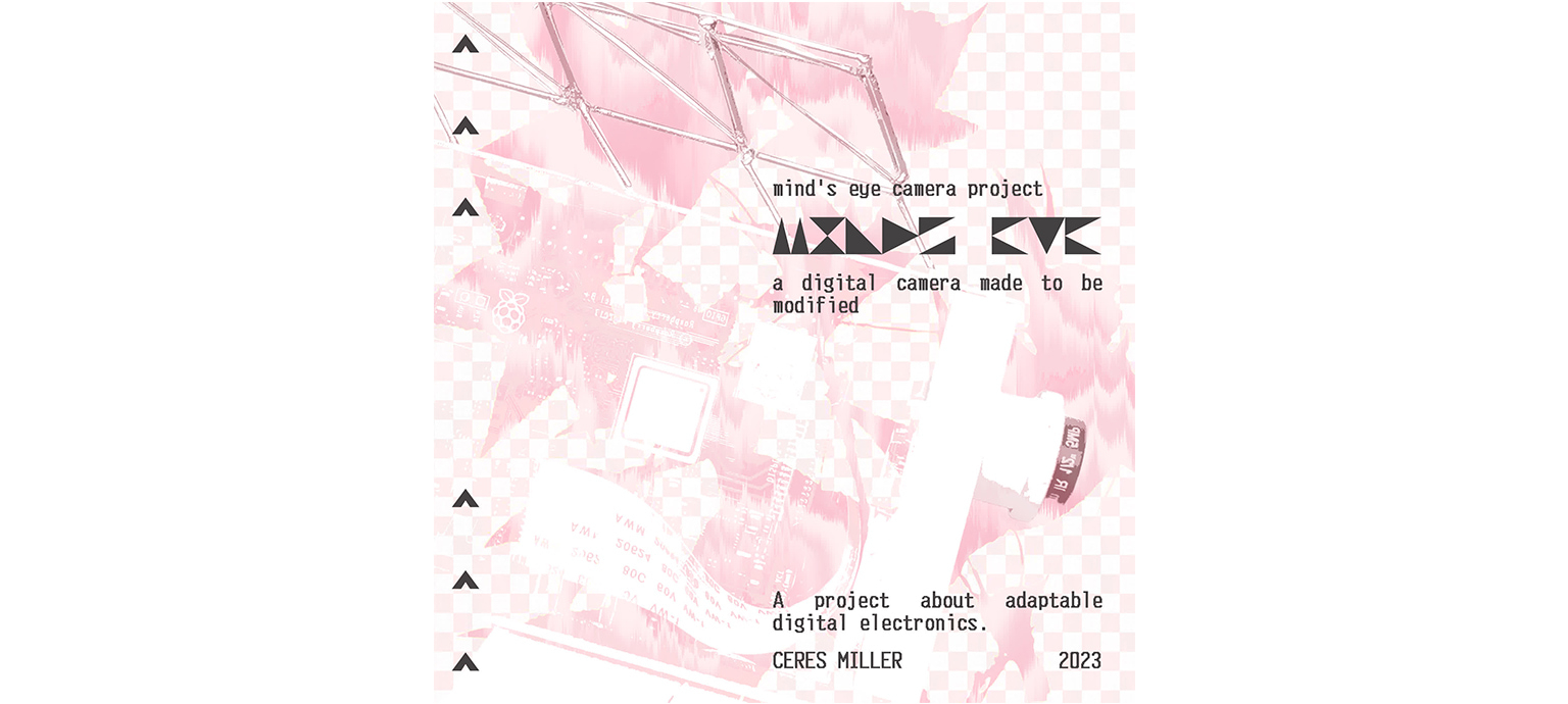 Mind's Eye camera project promotional graphic