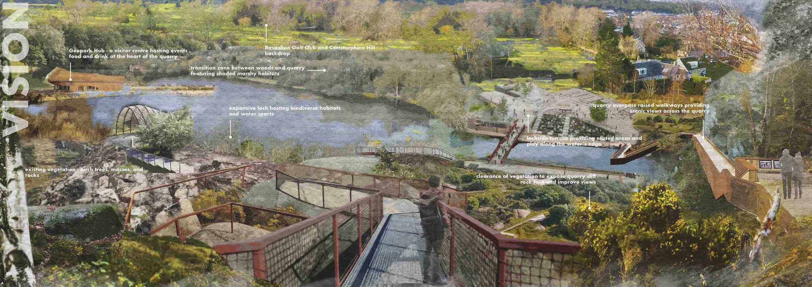 Ravelston Quarry Visual